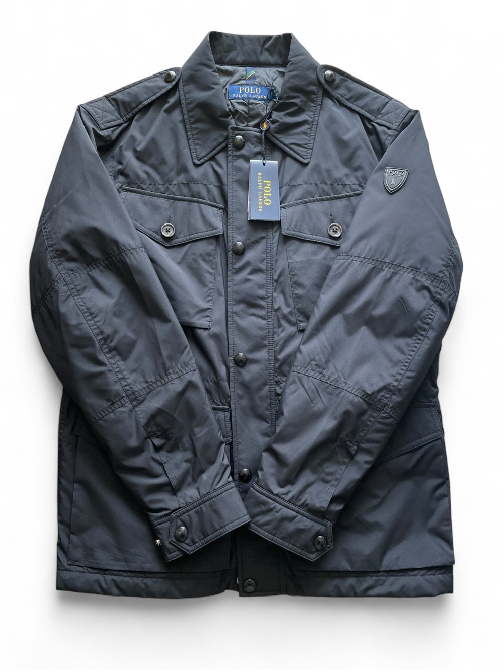 Polo Ralph Lauren Navy Military Field Jacket